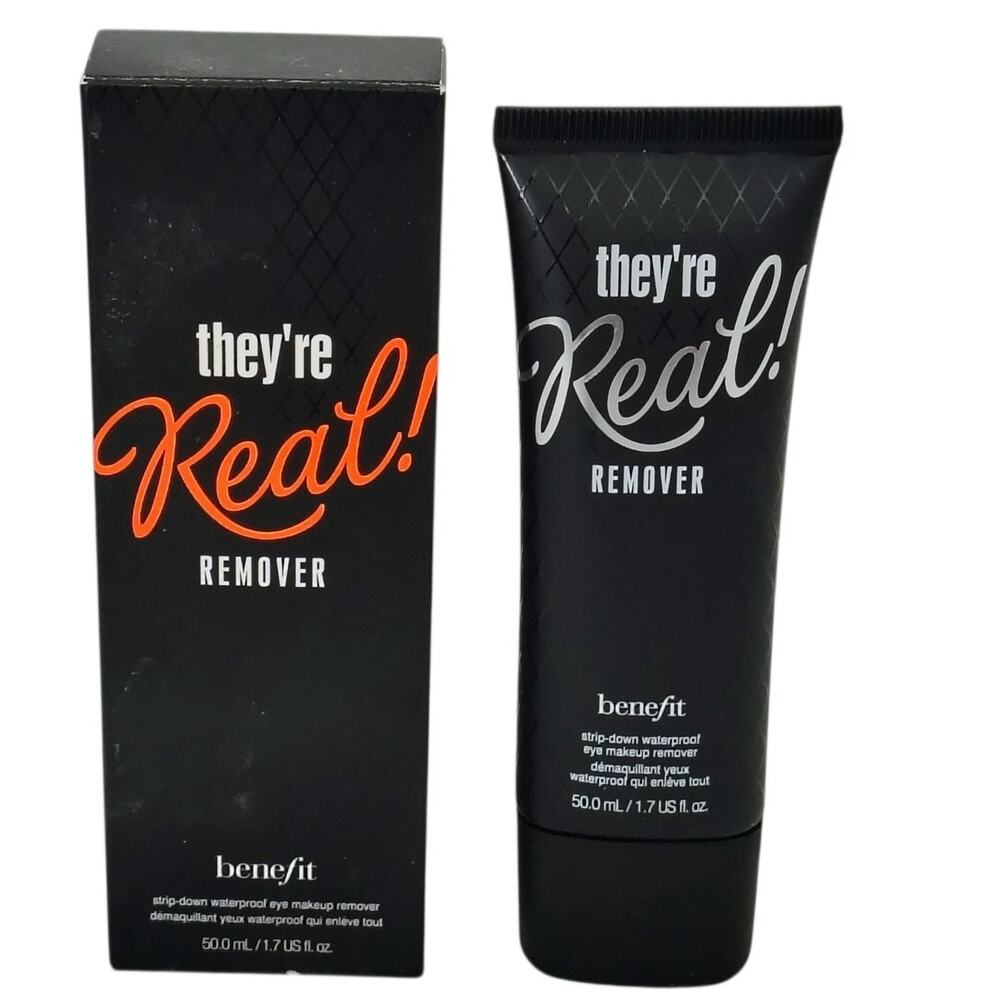 Benefit They're Real Eye Makeup Remover 1.7 oz. NEW Strip Down Waterproof